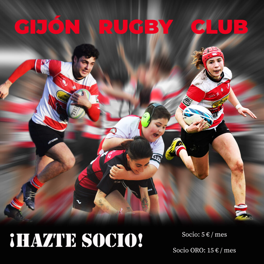 Campaña original: ¡Hazte socio! Gijón Rugby Club